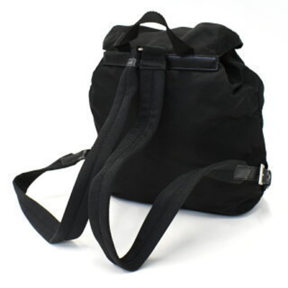 Prada Rucksack Backpack Backpack Triangle Plate L… - image 4